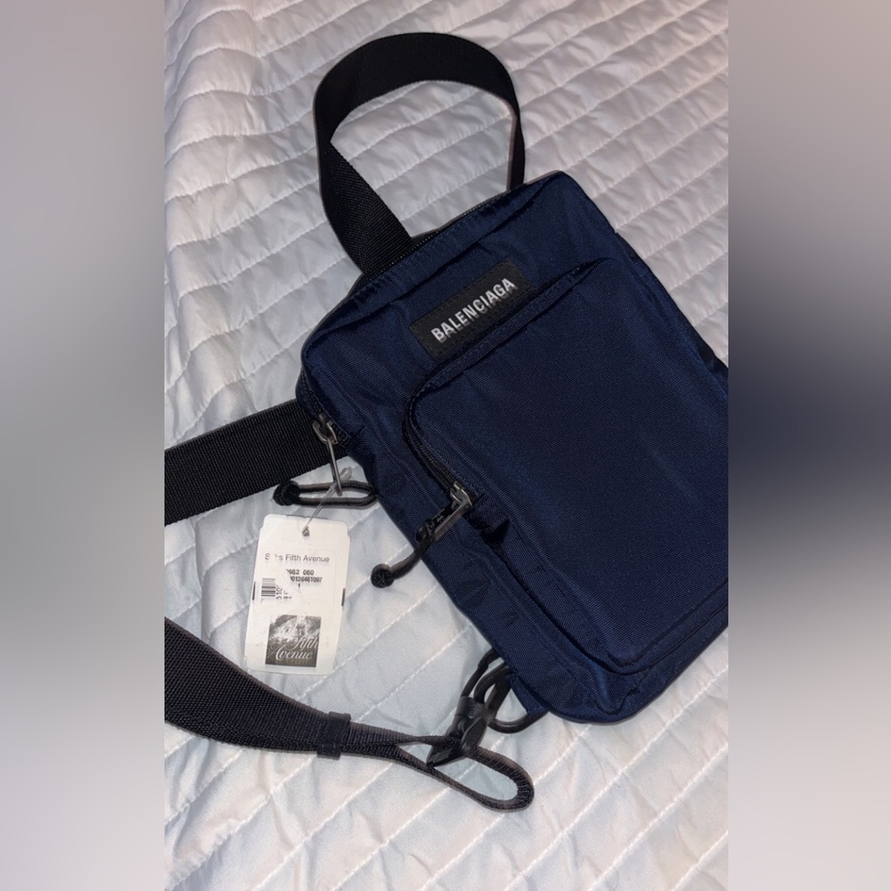 Balenciaga explorer crossbody messenger bag